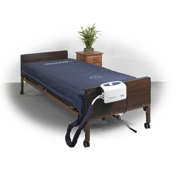 Masonair 5 Inch Air with 3 Inch Foam Alternating Pressure and Low Air Loss Mattress System - Click Image to Close